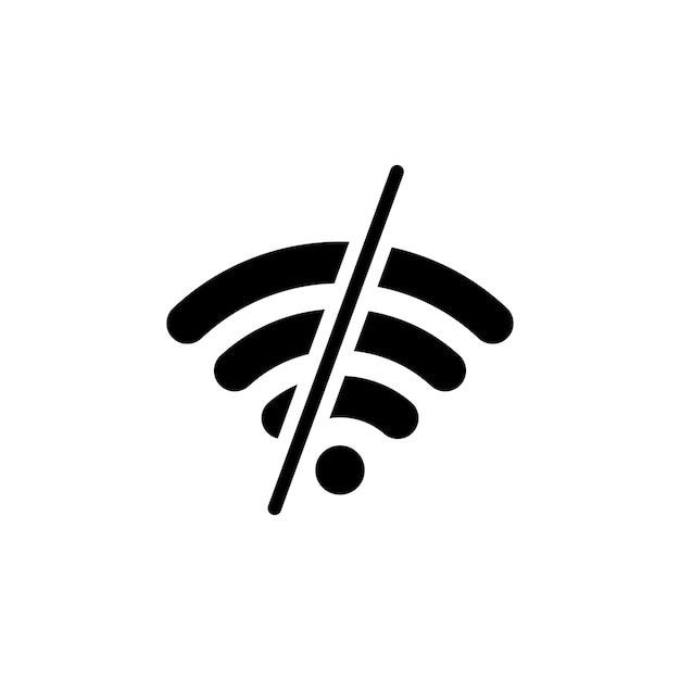 Vector phone signal wifi indicator icon vector