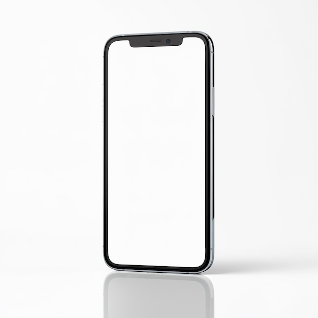 Vector a phone with a black case that says quot iphone quot on the bottom