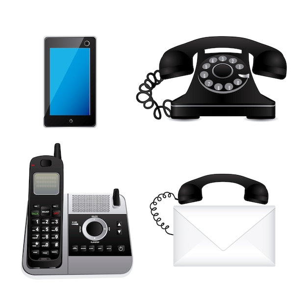 Vector phones icons