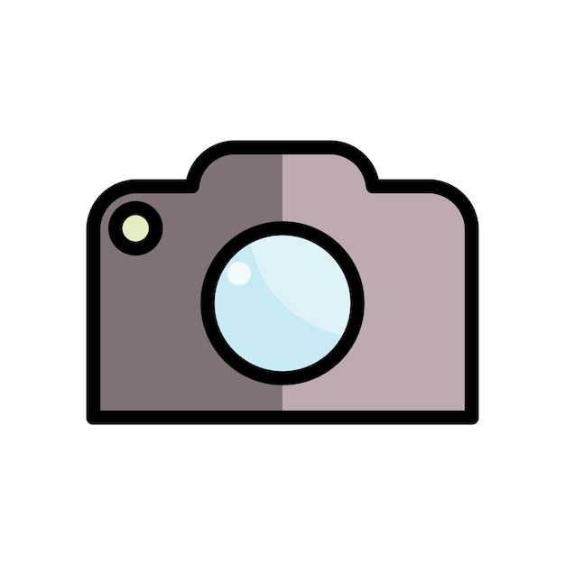 photo camera icon vector design templates