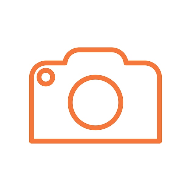 photo camera icon vector design templates