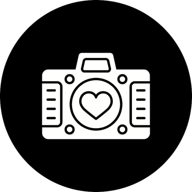 Vettore iconica della fotocamera