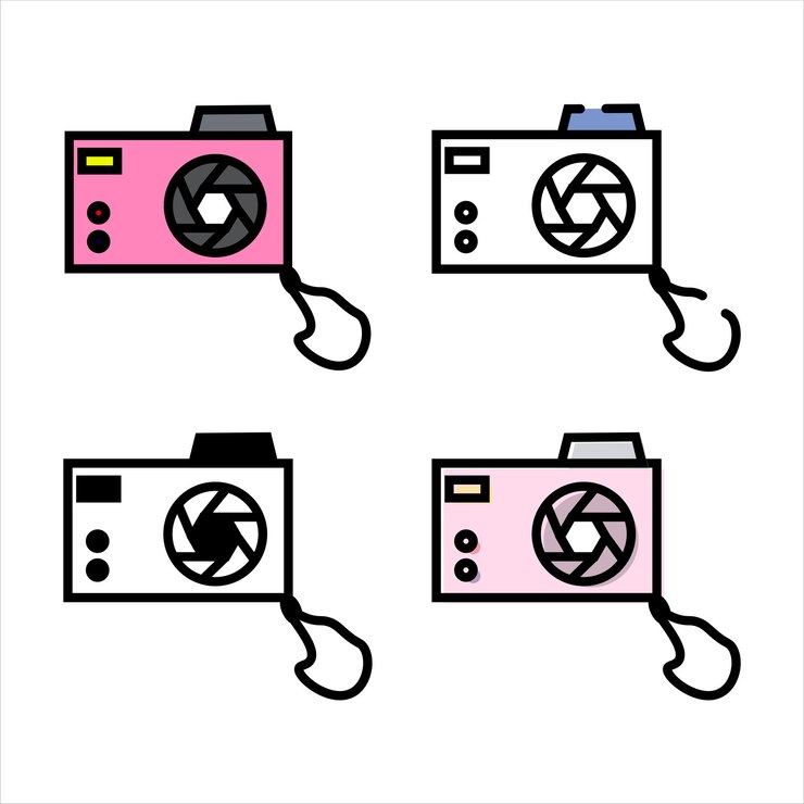Vector 사진 카메라 벡터 아이콘