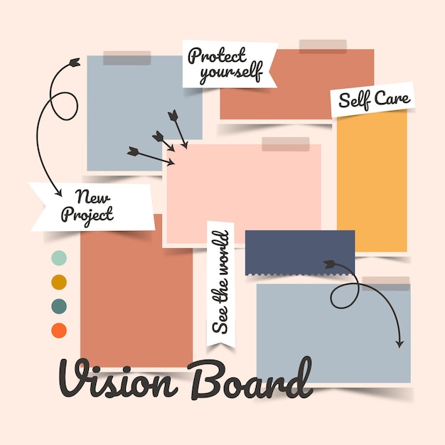 photo collage template moodboard pictures grids
