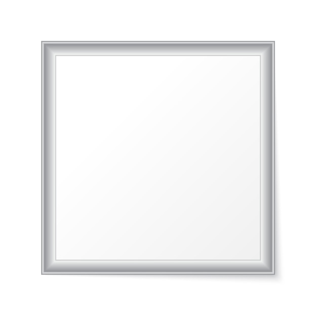 Vector photo frame isolated.