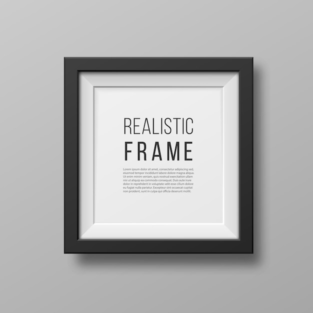 Photo frames isolated on white