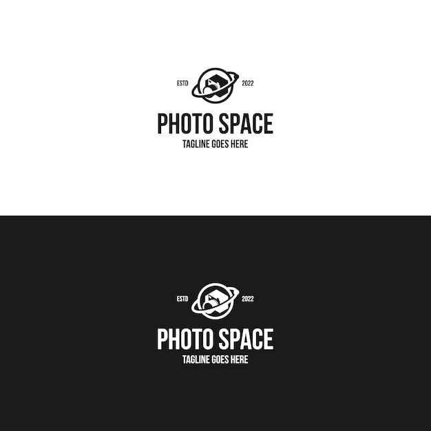 Photo space orbit logo design inspiration