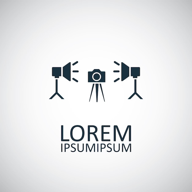 Photo studio icon