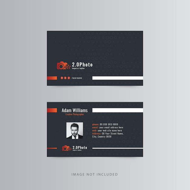 Photographer Business Card Design