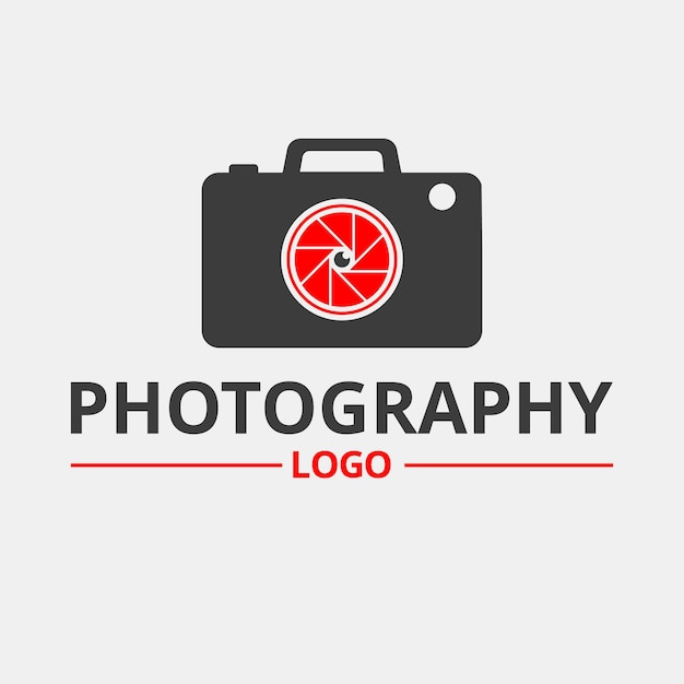 Vector photographer logo templates