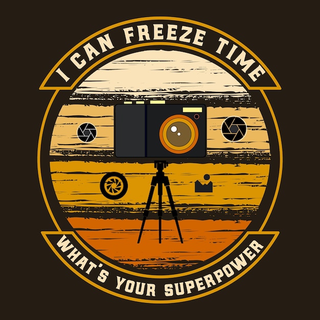 Vettore tshirt vintage da fotografo, maglietta fotografica, maglietta fotografica, citazioni di fotografia, vettore della fotocamera.