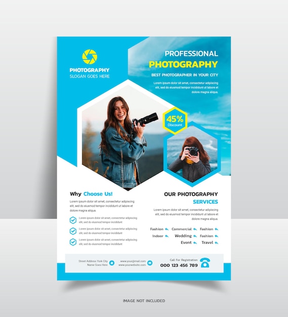 Photography Agency Flyer Templat