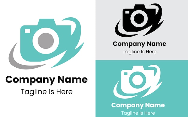 photography camera logo design