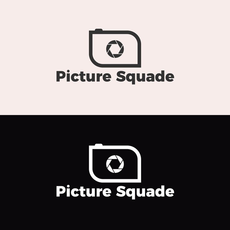 Photography and Camera Studio Exposures Set Logos