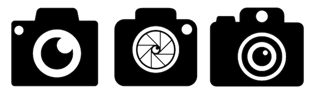 Вектор Коллекция фотографий и логотипов