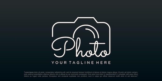 photography logo design vector inspiration