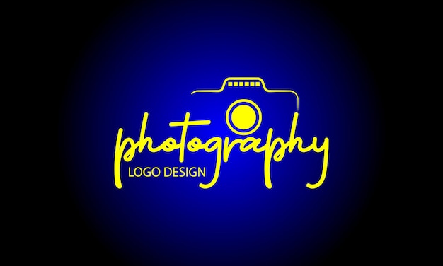 Фотографический дизайн логотипа.