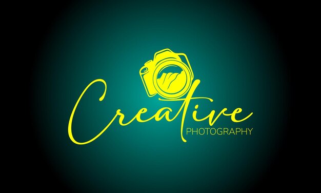 Vector photography logo design