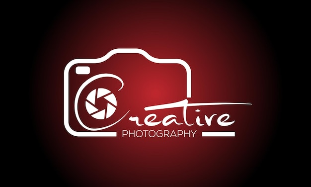 Vettore logo della fotografia