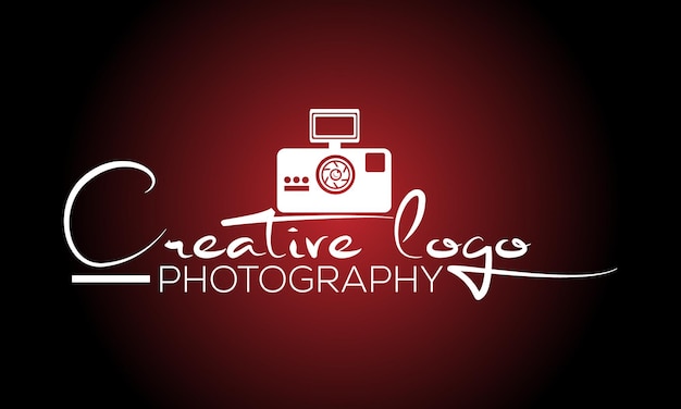 Vettore logo della fotografia