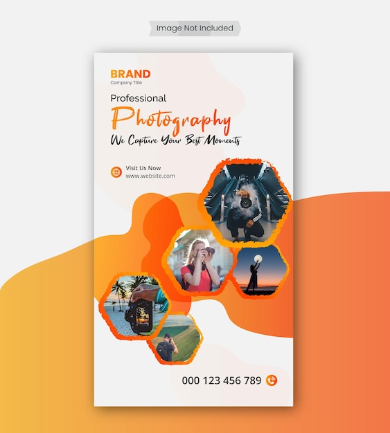 Photography Social Media Stories Template Design