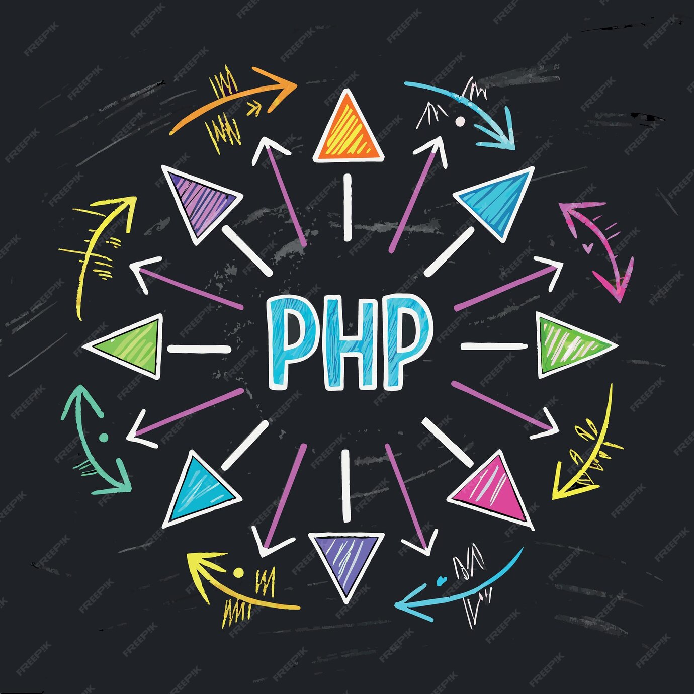 Premium Vector | PHP modern programming language for software ...