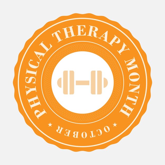 Physical therapy month is observed every year in October