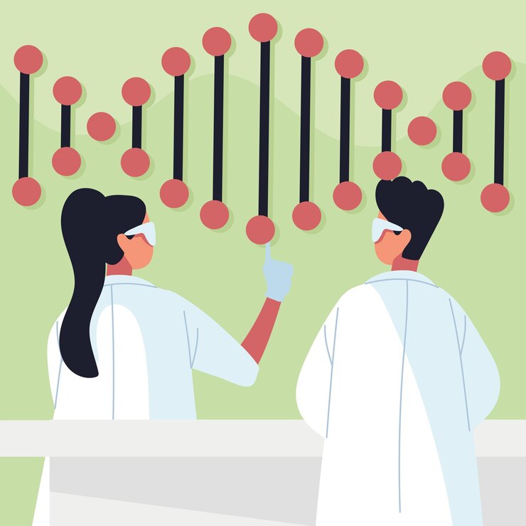 Vector physicians genetic engineering