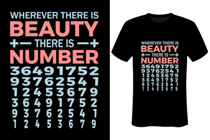 Vector pi day-math t-shirt design
