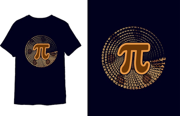 Pi Day tshirt design