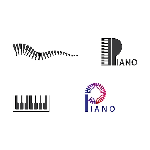 Piano vector illustratie