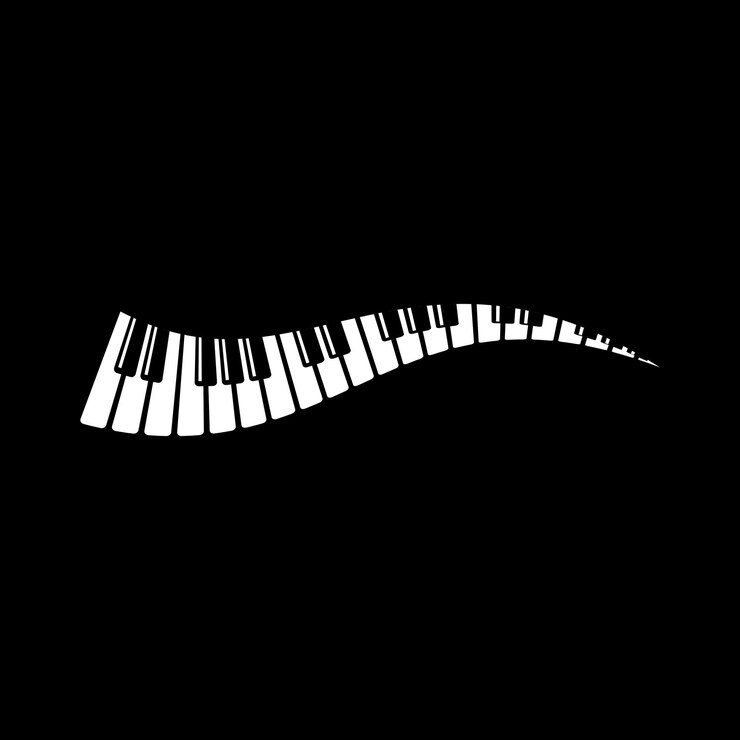Piano vector illustratie