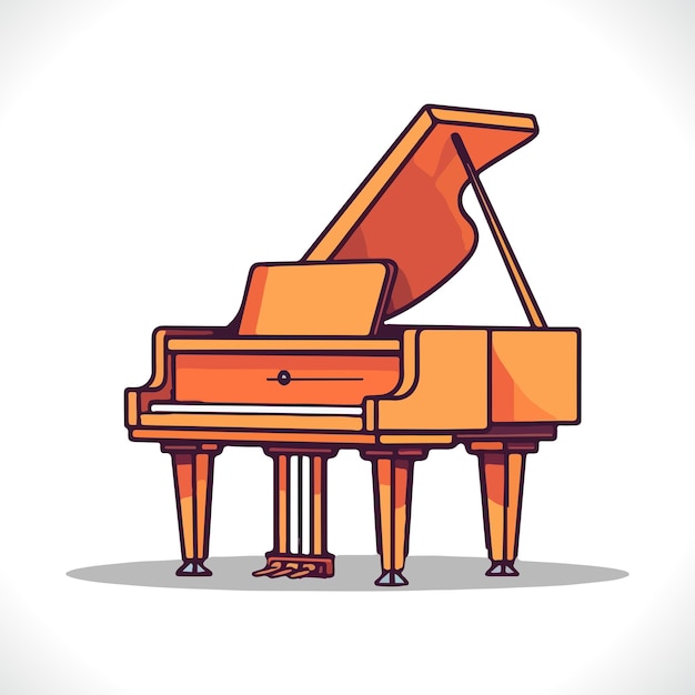 Piano Vector Illustration