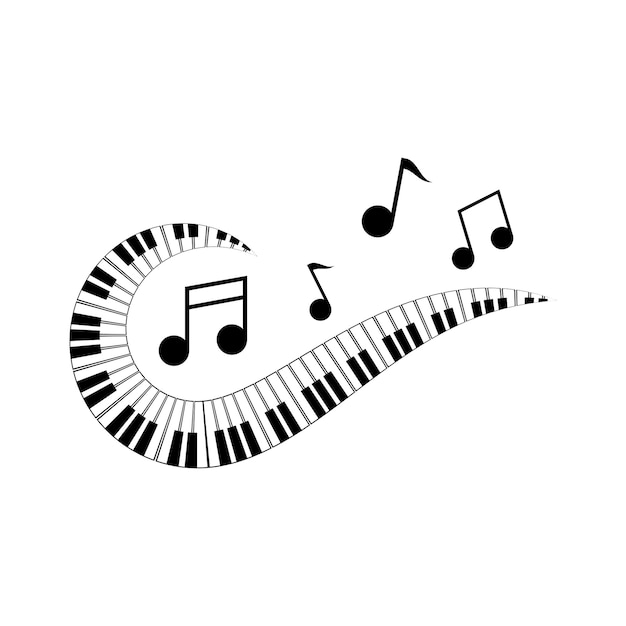 Piano vector ilustration