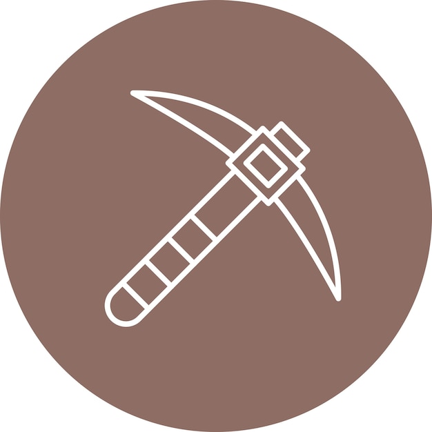 Pickaxe icoon vector afbeelding Kan worden gebruikt voor Construction Tools