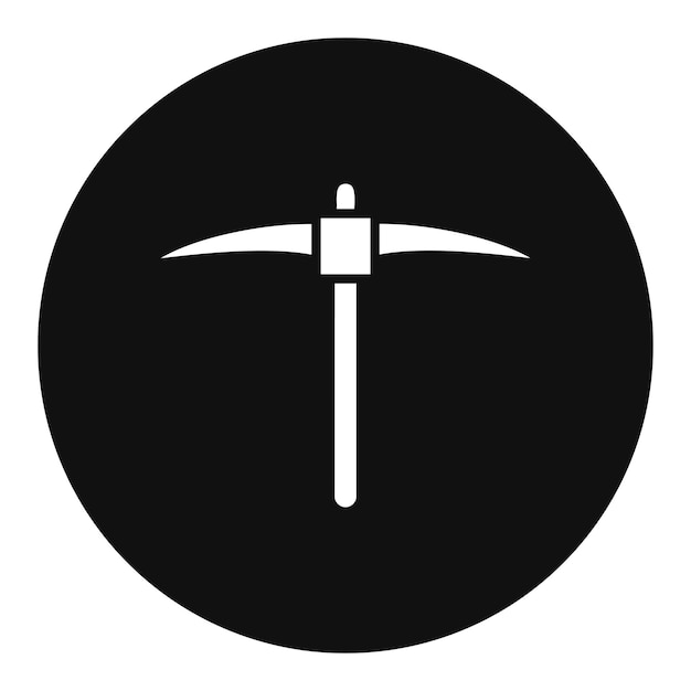 Pickaxe-vectorillustratie