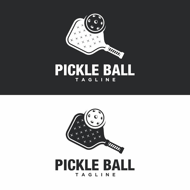 Дизайн логотипа pickleball