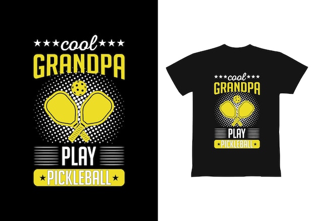 Pickleball t shirt design