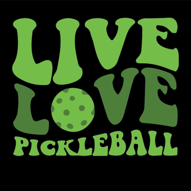 Pickleball T-shirt ontwerp Pickleball vectoren pickleball pictogram pickleball VS vlag