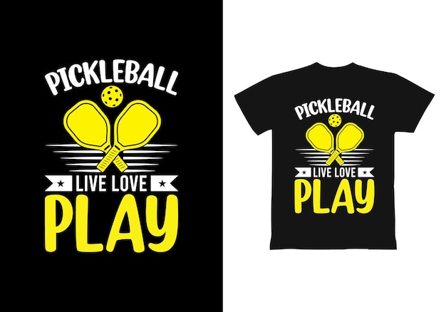 Pickleball T-shirtontwerp