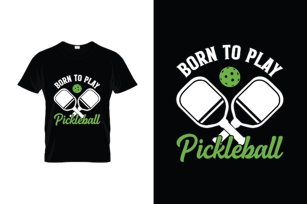 Pickleball Tshirt Design or Pickleball poster Design or Pickleball illustration
