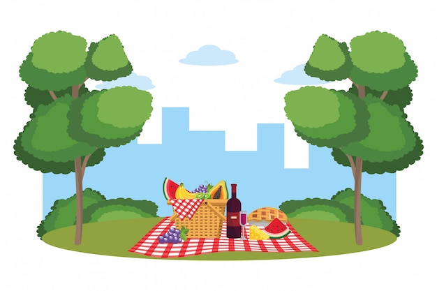 Picknick op park