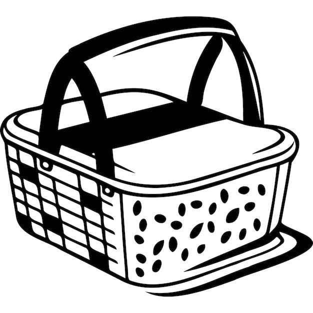 Picnic Basket icon One of the signs of spring