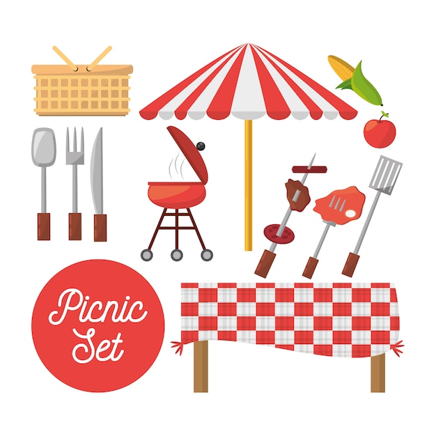 Attrezzatura da picnic