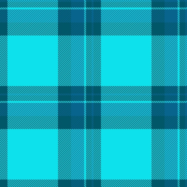 Picnic vector pattern texture bandana fabric seamless plaid Designs textile check tartan background in cyan and bright colors