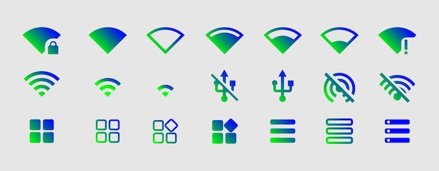 pictogram android wifi-verbinding