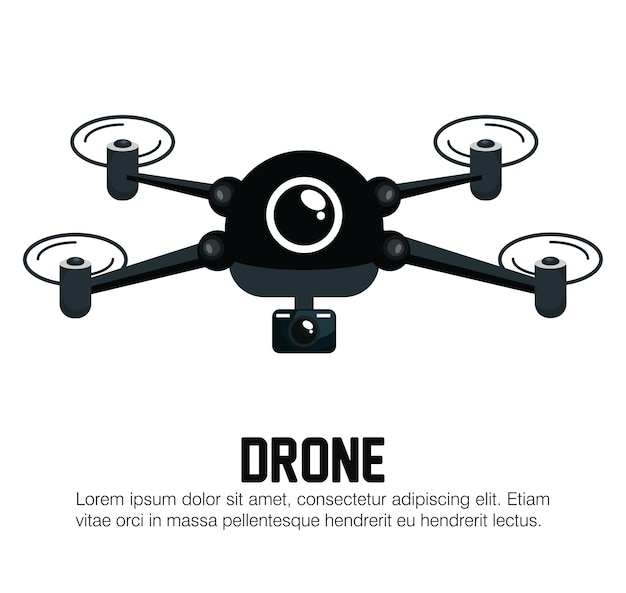 pictogram drone-technologie