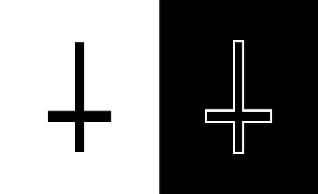 pictogram Het kruis van Sint Peter