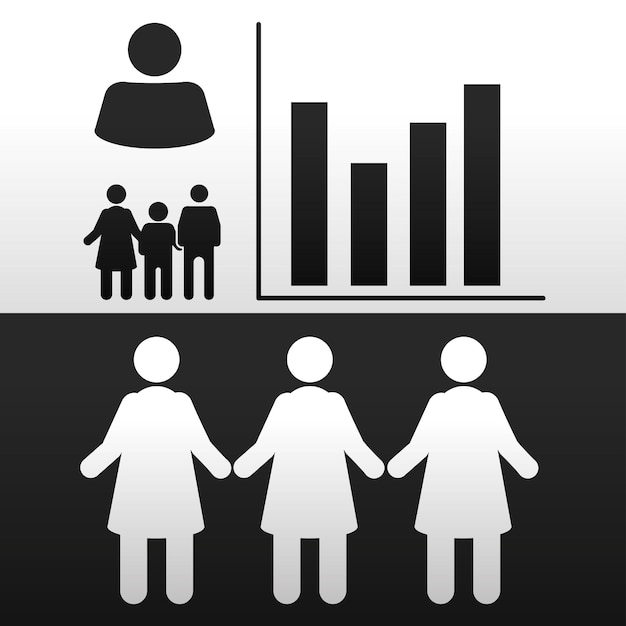 Pictogram people icons