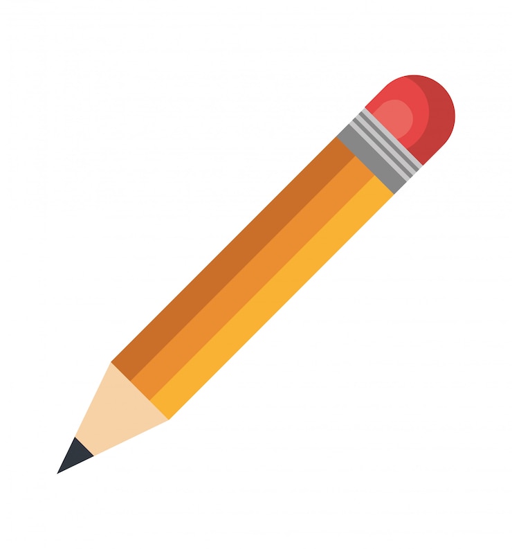 Vector pictogram potlood schrijven ontwerp